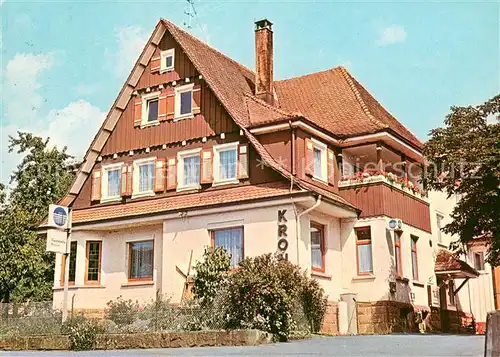AK / Ansichtskarte Breitenberg_Neuweiler Gasthaus Krone Breitenberg_Neuweiler