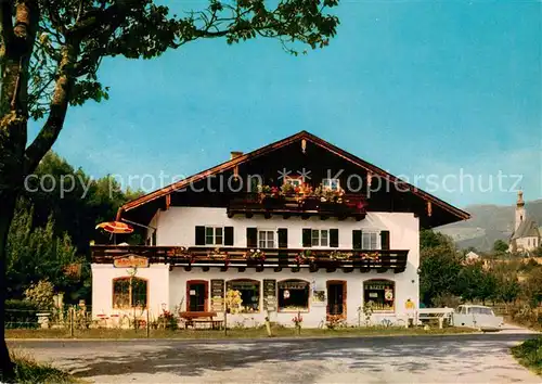 AK / Ansichtskarte Anger_Bad_Reichenhall Haus Bauer Reisebuero 