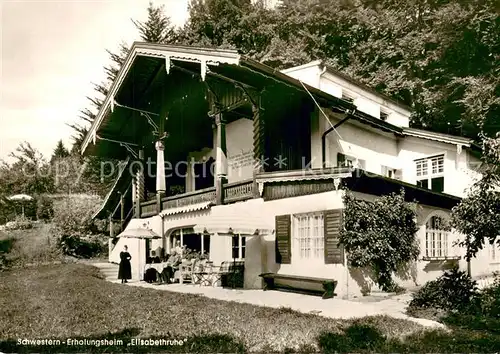 AK / Ansichtskarte Feldkirchen Westerham Schwestern Erholungsheim Elisabethruhe Feldkirchen Westerham