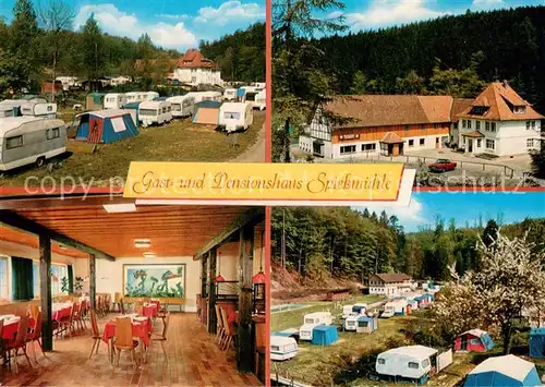 AK / Ansichtskarte Loewenhagen Gasthaus Pension Spiessmuehle Campingplatz Loewenhagen