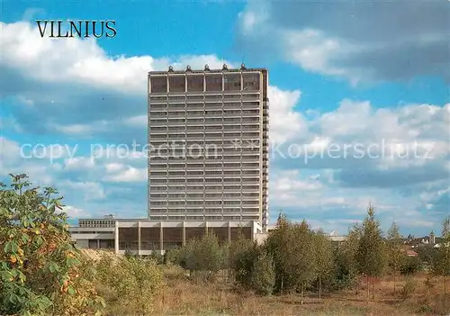 AK / Ansichtskarte Vilnius Lietuva Hotel Vilnius
