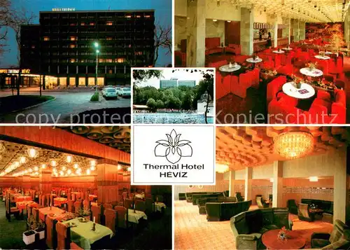 AK / Ansichtskarte Heviz Thermalbad Hotel Restaurant Heviz