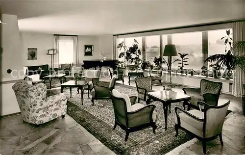 AK / Ansichtskarte Hohenfuernsal Sanatorium Hohen Fuernsal Aufenthaltsraum Hohenfuernsal