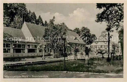 AK / Ansichtskarte Wernigerode_Harz Storchenmuehle Wernigerode Harz