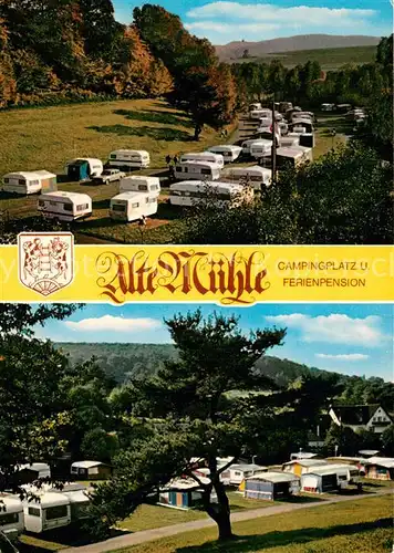 AK / Ansichtskarte Alheim Alte Muehle Campingplatz Ferienpension Alheim