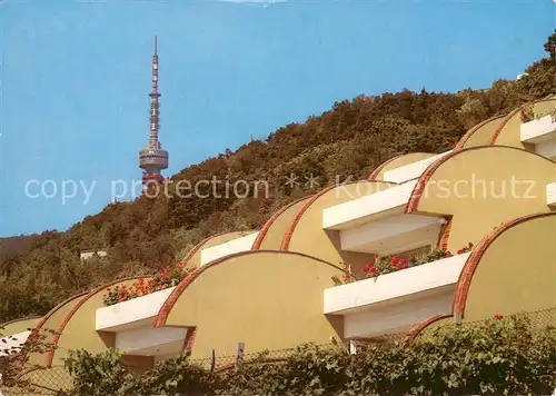 AK / Ansichtskarte Pecs Fernsehturm Wohnhaeuser Pecs