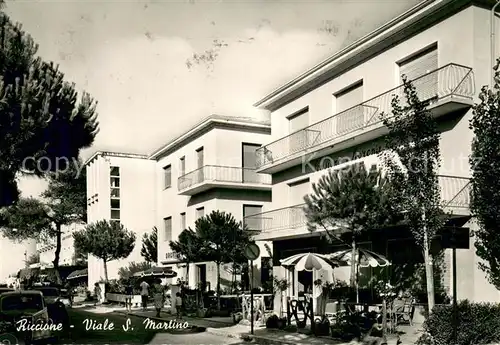 AK / Ansichtskarte Riccione_Italia Viale San Martino 