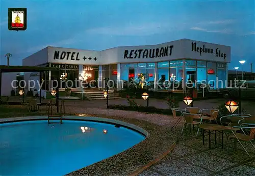AK / Ansichtskarte Oropesa_del_Mar Motel Restaurant Neptuno Stop Piscina Oropesa_del_Mar