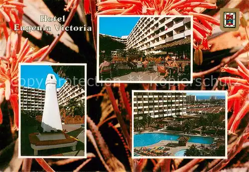 AK / Ansichtskarte Playa_del_Ingles Hotel Eugenia Victoria diversos aspectos Playa_del_Ingles