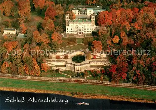 AK / Ansichtskarte Dresden Schloss Albrechtsberg am Loschwitzer Elbhang Dresden