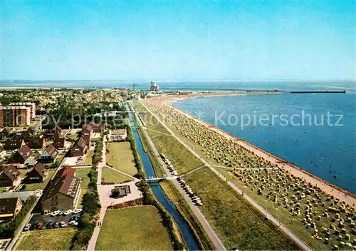 AK / Ansichtskarte Buesum_Nordseebad Fliegeraufnahme Buesum_Nordseebad