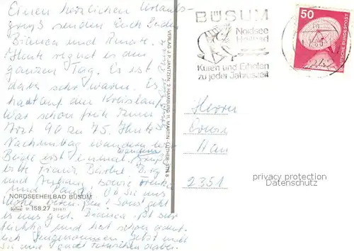 AK / Ansichtskarte Buesum_Nordseebad Fliegeraufnahme Buesum_Nordseebad