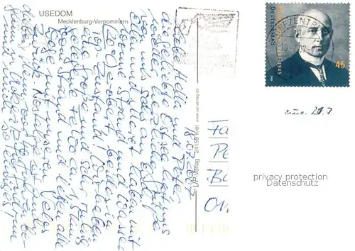 AK / Ansichtskarte Koelpinsee_Loddin Insel Usedom Fliegeraufnahme Koelpinsee Loddin