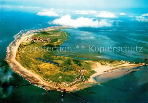 AK / Ansichtskarte Wangerooge_Nordseebad Fliegeraufnahme Wangerooge_Nordseebad
