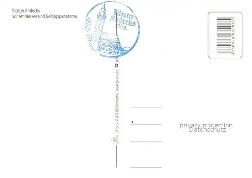 AK / Ansichtskarte Andechs Kloster Andechs mit Ammersee und Gebirgspanorama Fliegeraufnahme Andechs