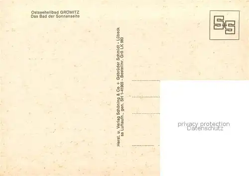 AK / Ansichtskarte Groemitz_Ostseebad Fliegeraufnahme Groemitz_Ostseebad