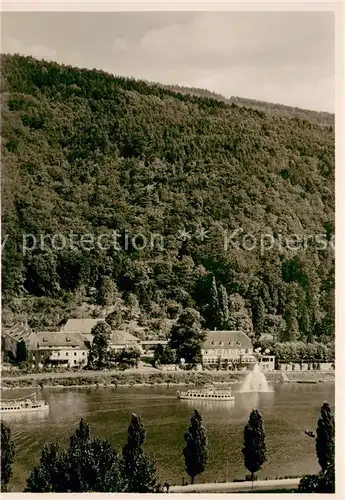 AK / Ansichtskarte Heidelberg_Neckar Park Hotel Haarlass Fliegeraufnahme Heidelberg Neckar