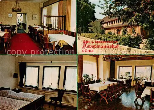AK / Ansichtskarte Doehle Gasthaus Restaurant Aevermannshof Fremdenzimmer Doehle