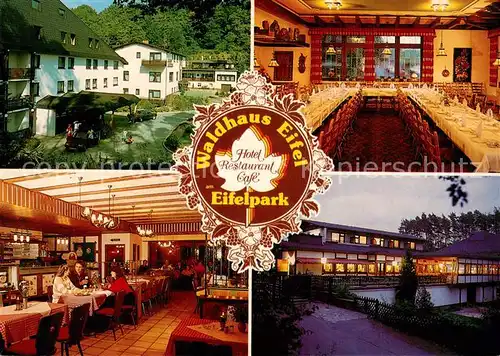 AK / Ansichtskarte Gondorf_Bitburg Hotel Waldhaus Eifel am Eifelpark Restaurant Festtafel Gondorf Bitburg