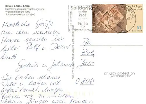 AK / Ansichtskarte Leun_Lahn Heimatmuseum Wohnzimmer und Schusterwerkstatt um 1900 Trachtengruppe Fachwerkhaus Leun_Lahn