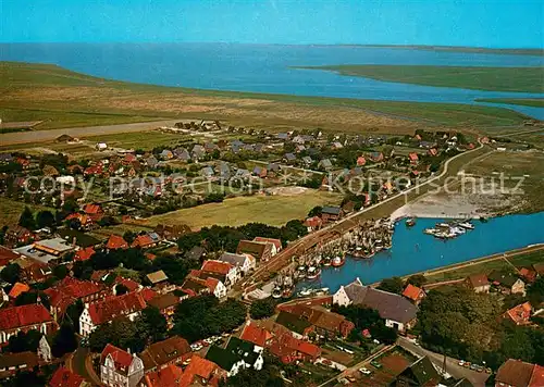 AK / Ansichtskarte Greetsiel Fliegeraufnahme Greetsiel