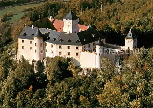 AK / Ansichtskarte Heiligenstadt_Oberfranken Schloss Greifenstein Fliegeraufnahme Heiligenstadt_Oberfranken