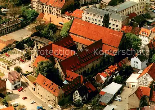 AK / Ansichtskarte Erfurt Augustinerkloster seit 1277 Klosterzelle Martin Luthers Fliegeraufnahme Erfurt