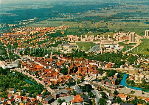AK / Ansichtskarte Buxtehude Fliegeraufnahme Buxtehude