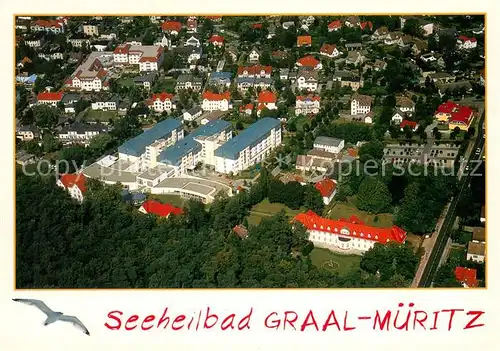 AK / Ansichtskarte Graal Mueritz_Ostseebad Fliegeraufnahme Graal Mueritz_Ostseebad