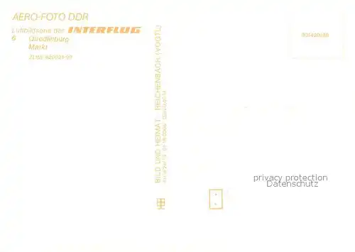 AK / Ansichtskarte Quedlinburg Markt Kirche Fliegeraufnahme Quedlinburg