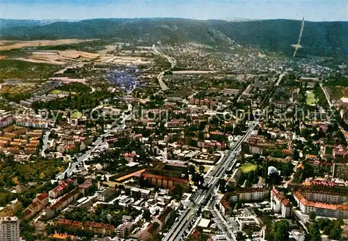 AK / Ansichtskarte Kassel Fliegeraufnahme mit Wilhelmshoehe und Herkules Kassel
