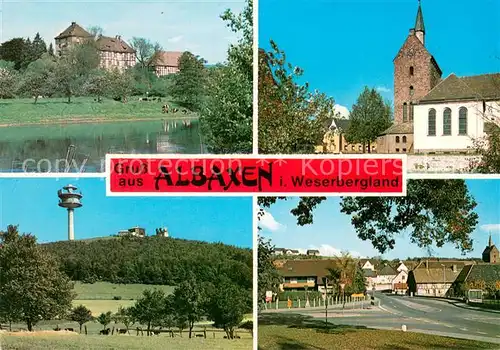 AK / Ansichtskarte Albaxen Teilansichten Albaxen