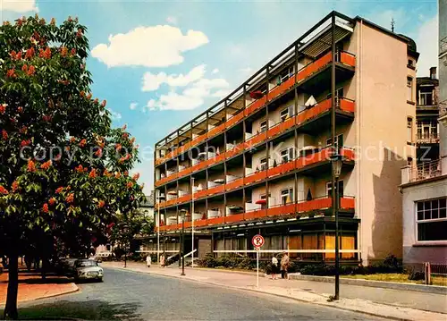 AK / Ansichtskarte Bad_Nauheim Hessen Sanatorium Bad_Nauheim