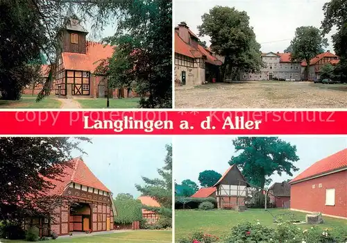 AK / Ansichtskarte Langlingen Alte Bauernhaeuser Gehoeft Langlingen