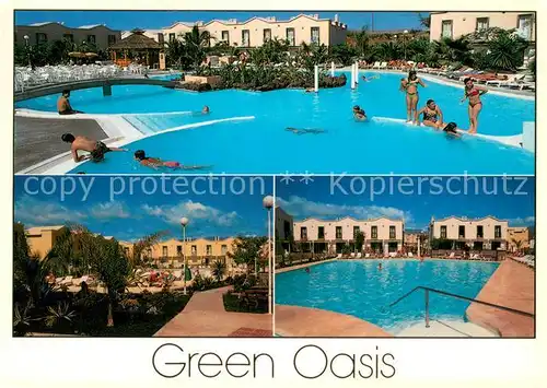 AK / Ansichtskarte Maspalomas_Gran_Canaria Bungalows Green Oasis Swimming Pool 
