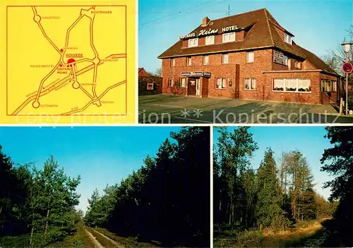 AK / Ansichtskarte Holvede Gasthaus Heins Hotel Waldweg Natur Holvede
