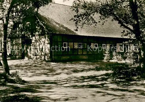 AK / Ansichtskarte Farven Haus im Stueh Freizeitheim der ev. Jugend Selsingen Farven
