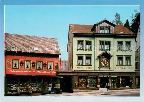 AK / Ansichtskarte Gremmelsbach Haus der 1000 Uhren Schwarzwaldladen Gremmelsbach