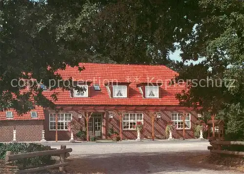 AK / Ansichtskarte Hopels_Friedeburg Forsthaus Bohnens Gaststaette Hopels Friedeburg
