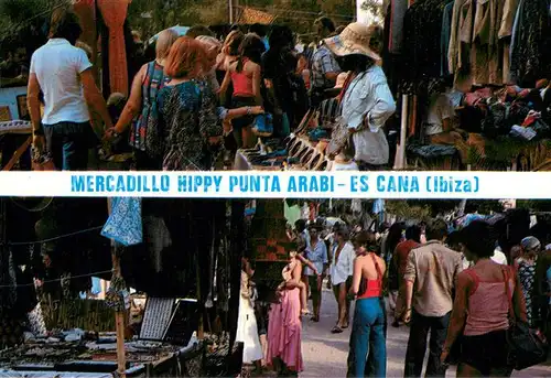 AK / Ansichtskarte Es_Cana Mercadillo Hippy Punta Arabi Es_Cana