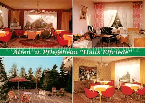 AK / Ansichtskarte Volkersheim_Niedersachsen Alten  und Pflegeheim Haus Elfriede Volkersheim Niedersachsen