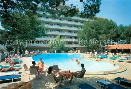 AK / Ansichtskarte Can_Picafort_Mallorca Hotel Monte Carlo Swimming Pool Can_Picafort_Mallorca
