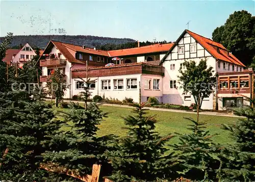AK / Ansichtskarte Glashuette_Schieder Kneipp Kurhotel zur Herlingsburg Glashuette_Schieder
