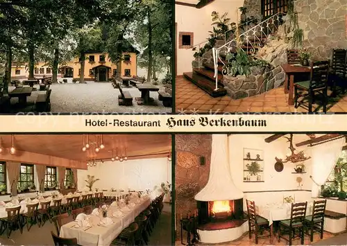 AK / Ansichtskarte Kierspe Hotel Restaurant Haus Berkenbaum Kaminzimmer Kierspe