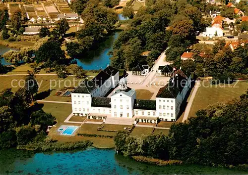 AK / Ansichtskarte Graasten Schloss Fliegeraufnahme Graasten