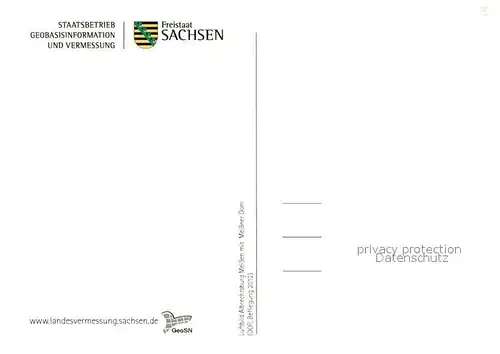 AK / Ansichtskarte Sachsen Staatsbetrieb Geobasisinformation und Vermessung Sachsen