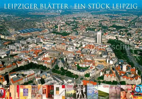 AK / Ansichtskarte Leipzig Fliegeraufnahme Leipzig
