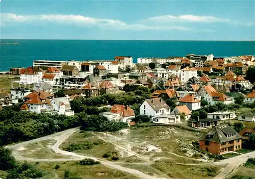 AK / Ansichtskarte Wangerooge_Nordseebad Fliegeraufnahme Wangerooge_Nordseebad