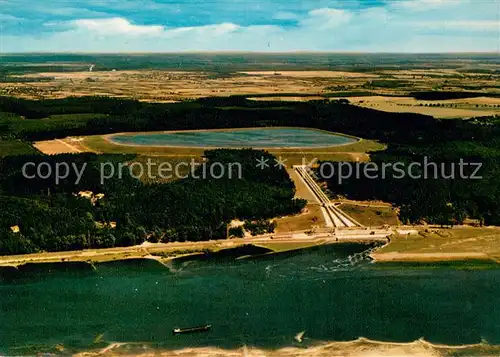 AK / Ansichtskarte Geesthacht_Elbe Speicherbecken Fliegeraufnahme Geesthacht_Elbe