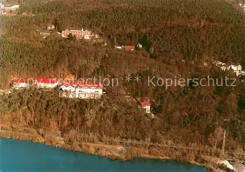 AK / Ansichtskarte Geesthacht_Elbe Klinik fuer Geriatrie Geesthacht der Stiftung Hamburgisches Krankenhaus Edmundsthal Siemerswalde Fliegeraufnahme Geesthacht_Elbe